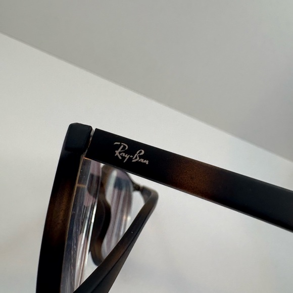 FRAMES ONLY - RayBan RB7046 5365 Tortoise shell full rim eyeglasses 51•18•140 - Picture 10 of 15